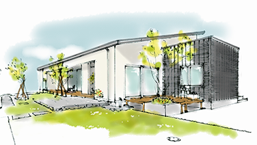 住宅イメージの絵